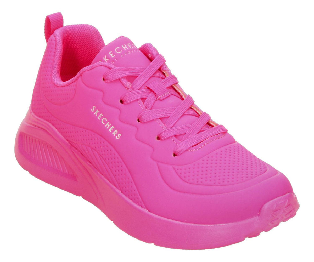 Tenis Mujer Correr Skechers Fucsia Cintas Dama Cómodo Ligero, foto 4 de 10