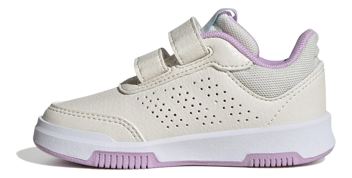 Tenis adidas Tensaur Sport 2.0 Crema Doble Velcro Para Niña, foto 4 de 7