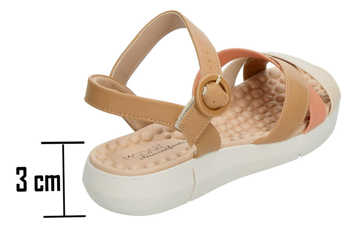 Sandalias Modare Cafe Para Mujer [mod80], foto 3 de 10