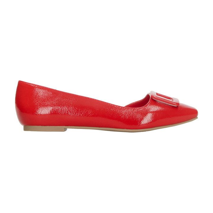 Flats Berlin Dama Rojo Casual Para Mujer