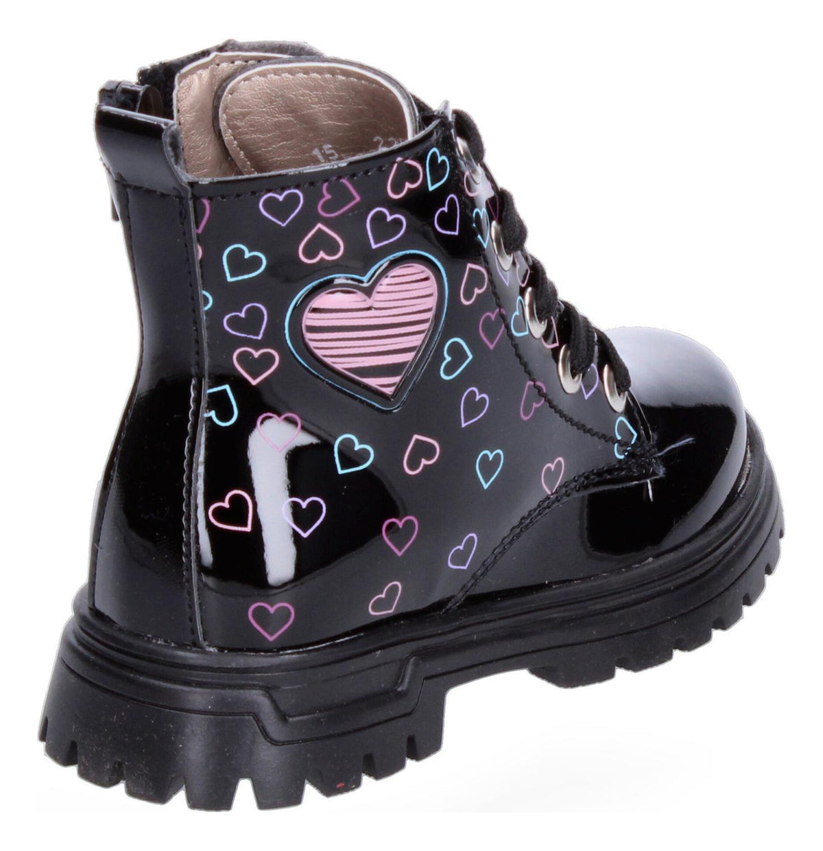 Bota Yuyin Negro Para Niña [yuy466], foto 6 de 10