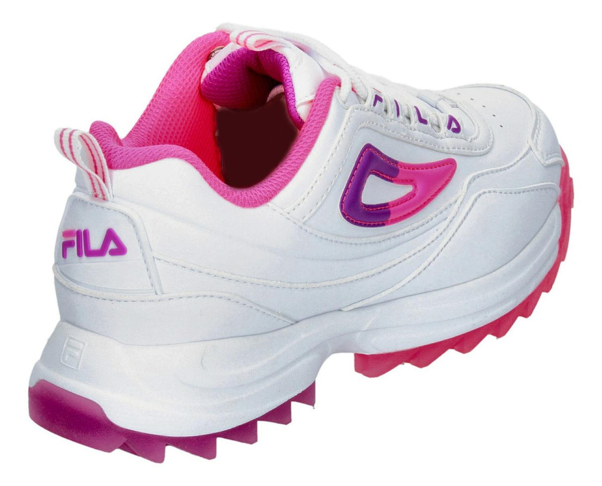 Tenis Fila Corruptor Niña Blanco/rosa/lila [fil43], foto 5 de 10