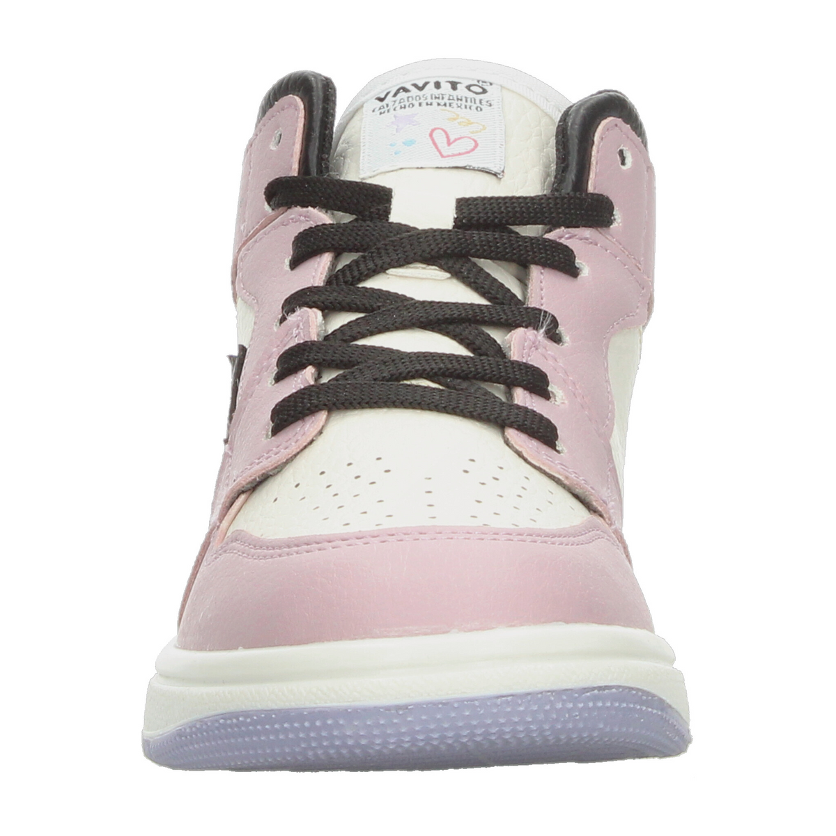 Tenis Vavito Niña Blanco Rosa Casual Dama Jr. T22-27, foto 6 de 10
