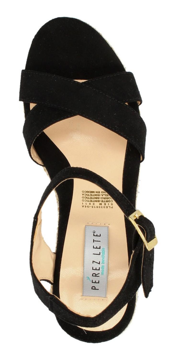 Sandalias Perez Lete Para Mujer 24020 Negro [plt214], foto 8 de 10