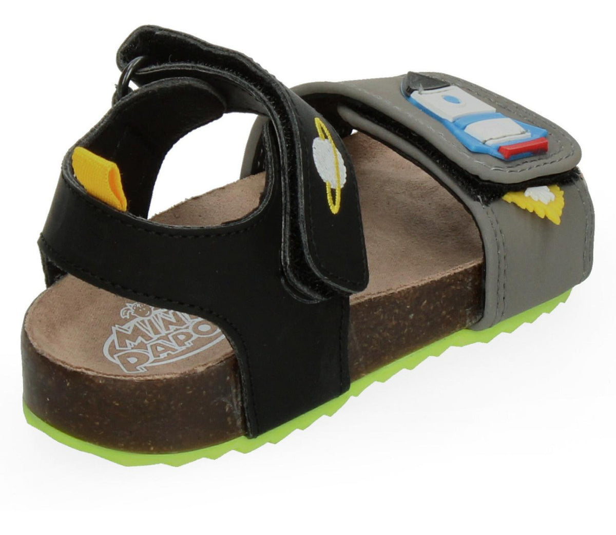 Sandalias Minipapos Para Niño 784 Negro [mnp257], foto 4 de 10