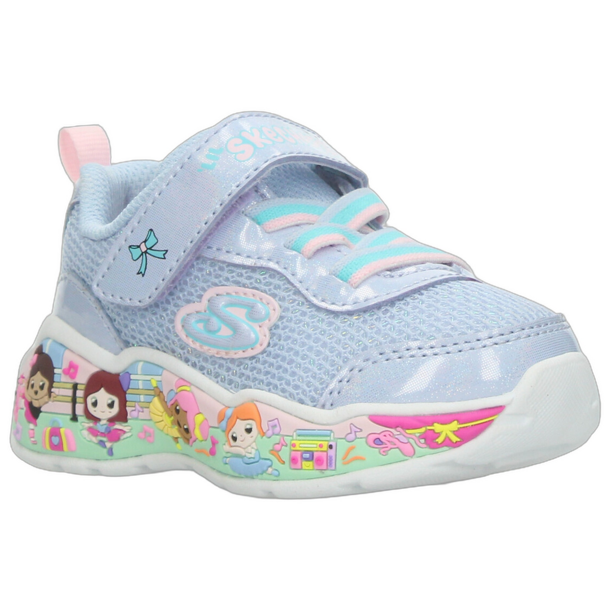 Tenis Skechers Play Scene Niña Azul Deportivo Infantil T11-16, foto 2 de 10