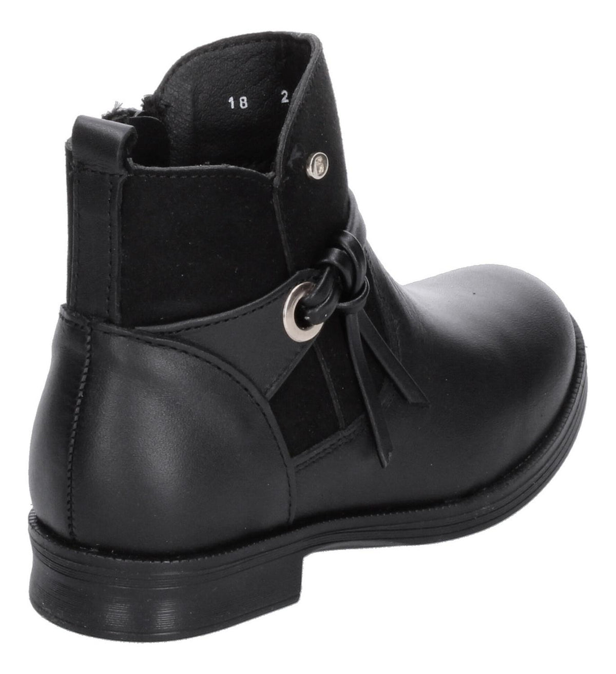 Bota Coqueta Negro Para Niña [cta981], foto 4 de 7