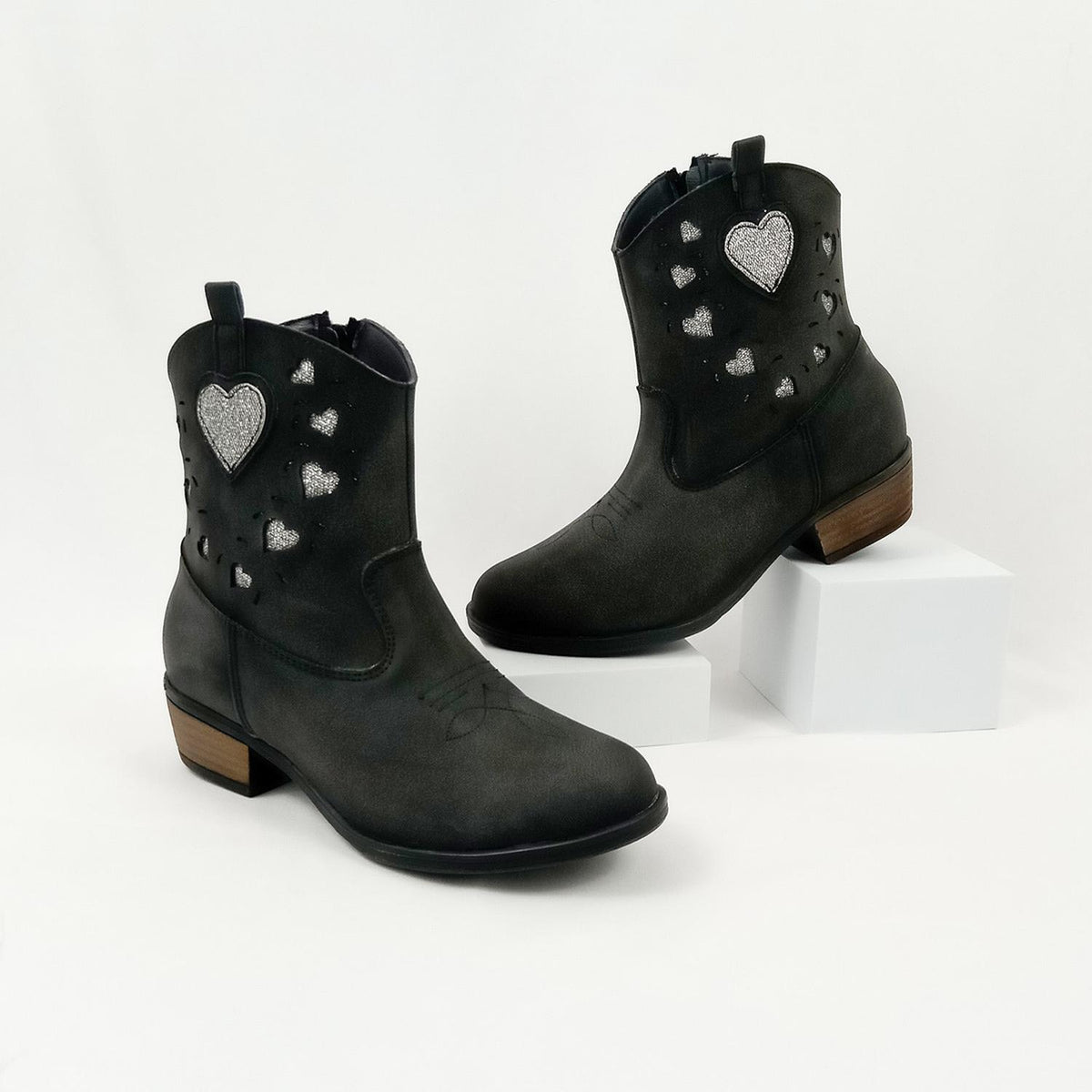 Bota Jakuna Negro Para Niña [jak317], foto 8 de 8