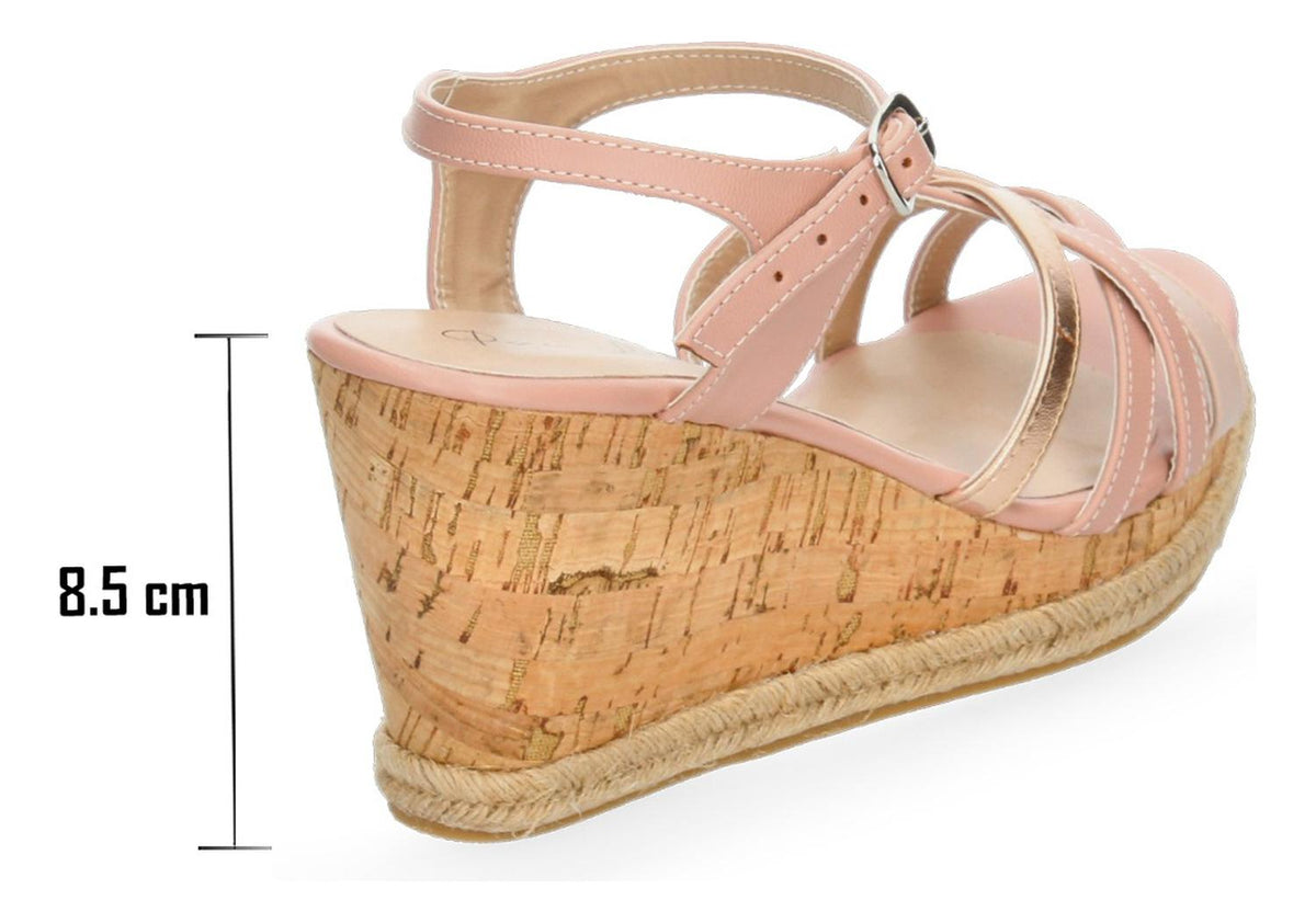 Sandalias Perez Lete Rosa Para Mujer [plt314], foto 3 de 10