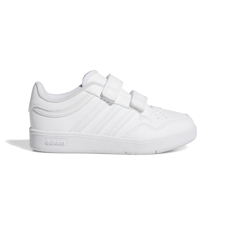 Tenis adidas Hoops 4.0 Niño Blanco Casual Escolar Versátil Cintas Adhesivas Cómodo Infantil T16-22