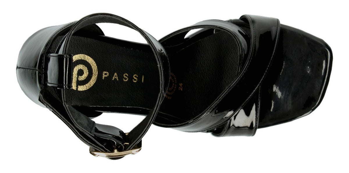 Sandalias De Plataforma Passi Negro Para Mujer [pas6], foto 9 de 11