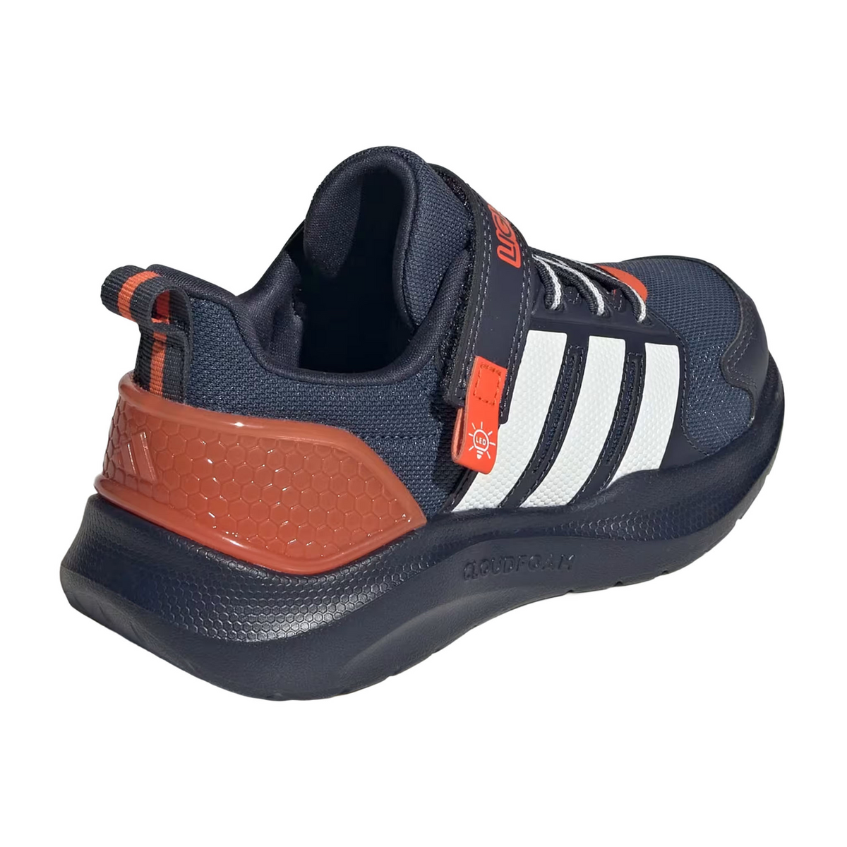 Tenis Adidas Lightorama Niño Gris Deportivo Luz Led Infantil T16-22, foto 3 de 10
