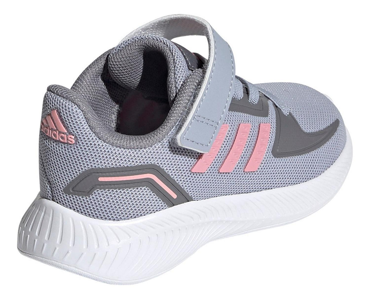 Tenis adidas Run Falcon 2.0 I Niña Gris/rosa [add1753], foto 4 de 10