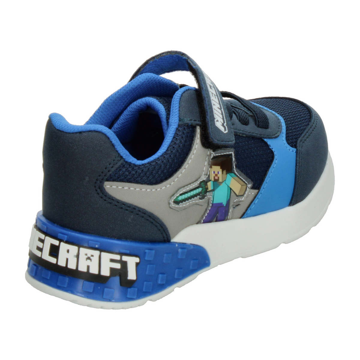 Tenis Minecraft Niño Azul Marino Deportivo Juvenil T22-26, foto 3 de 10