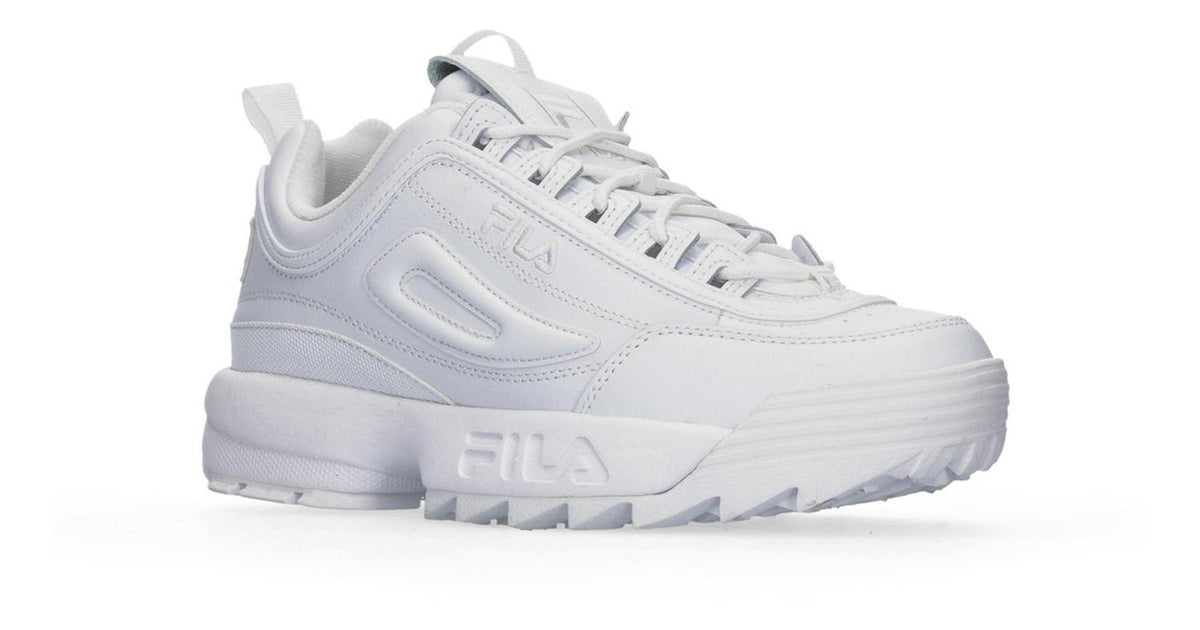 Tenis Fila Disruptor Ii Premium Hombre Blanco [fil47], foto 10 de 10