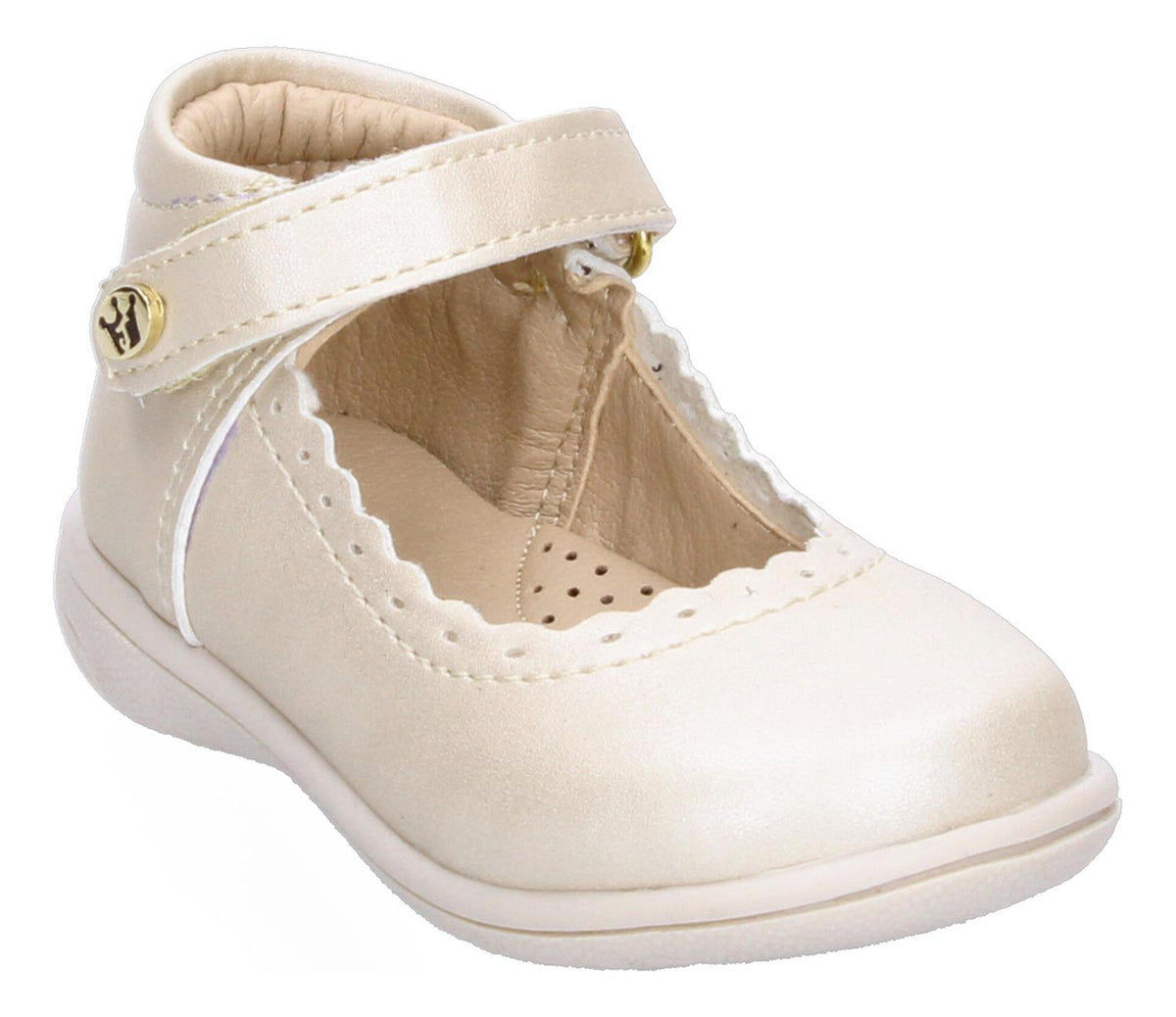 Zapato Casual Jakuna Dorado Para Niña [jak292], foto 2 de 8