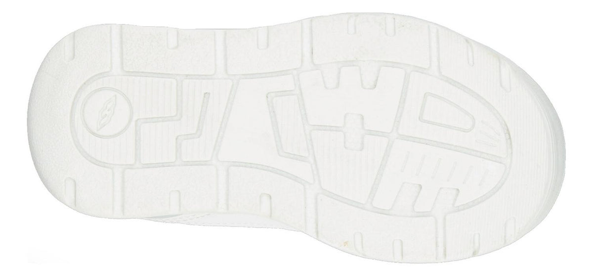 Tenis Escolar Yuyin Blanco Con Cintas Para Niño T15-18, foto 9 de 10
