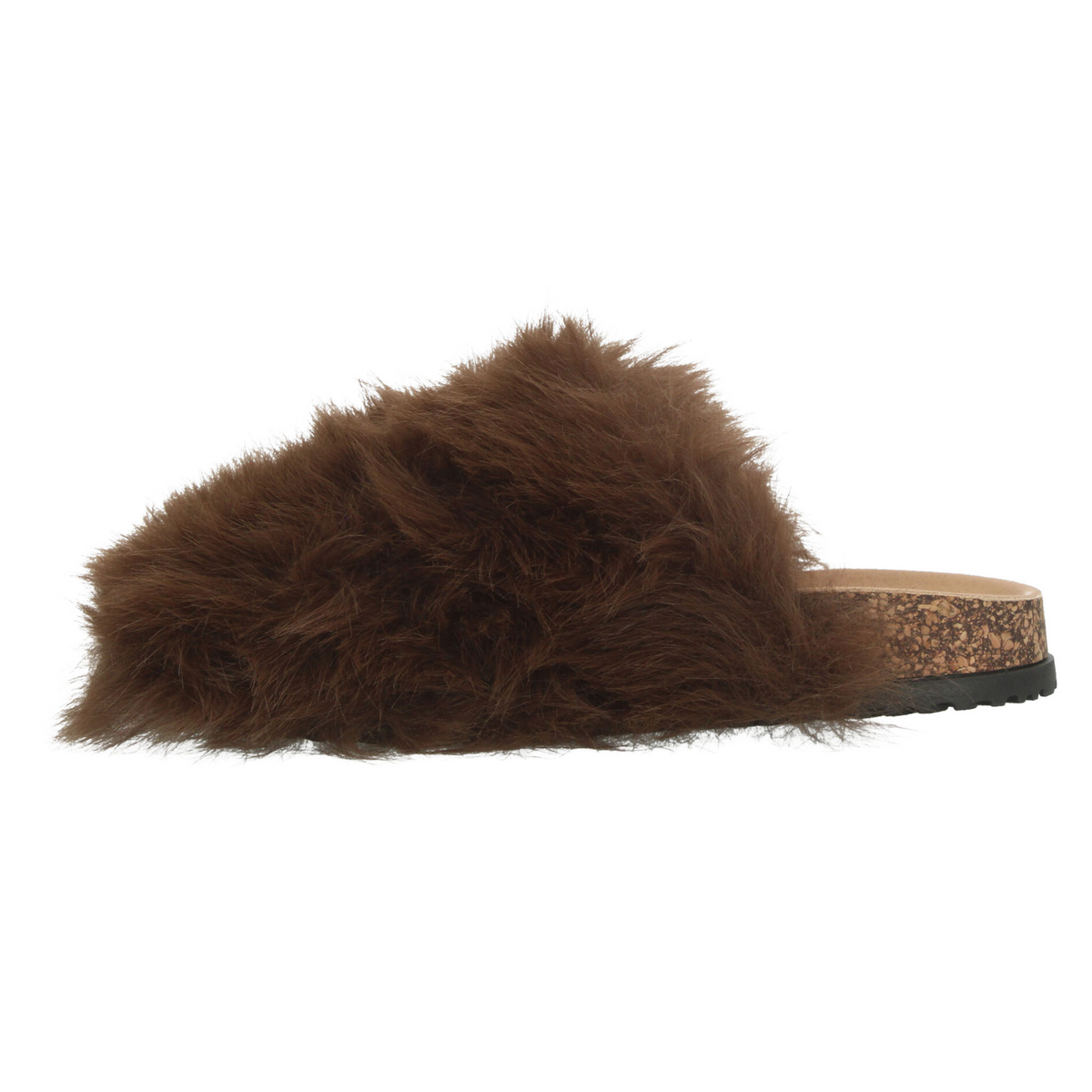 Zapato Berlin Dama Café Casual Peluche Slip On Cómodo Mujer, foto 5 de 10
