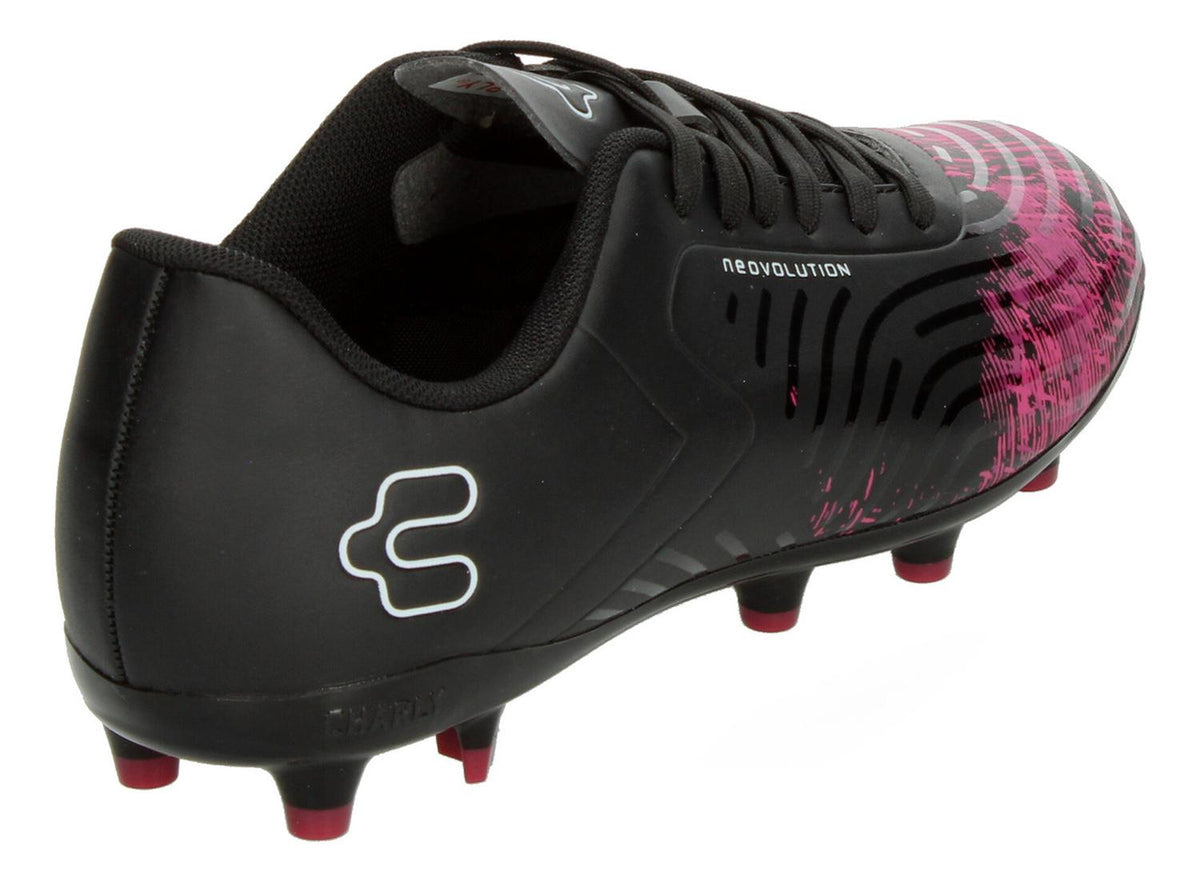 Tenis Fútbol Charly Hombre Negro Deportivo Para Caballero, foto 3 de 10
