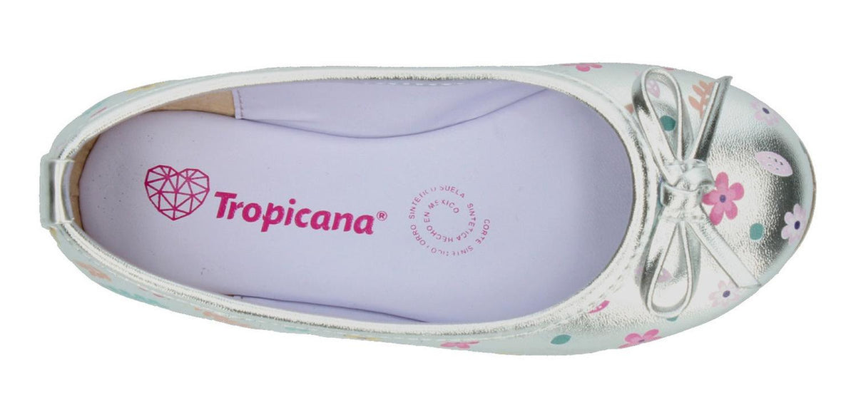 Flats Tropicana Plata Para Niña [tro1307], foto 7 de 7