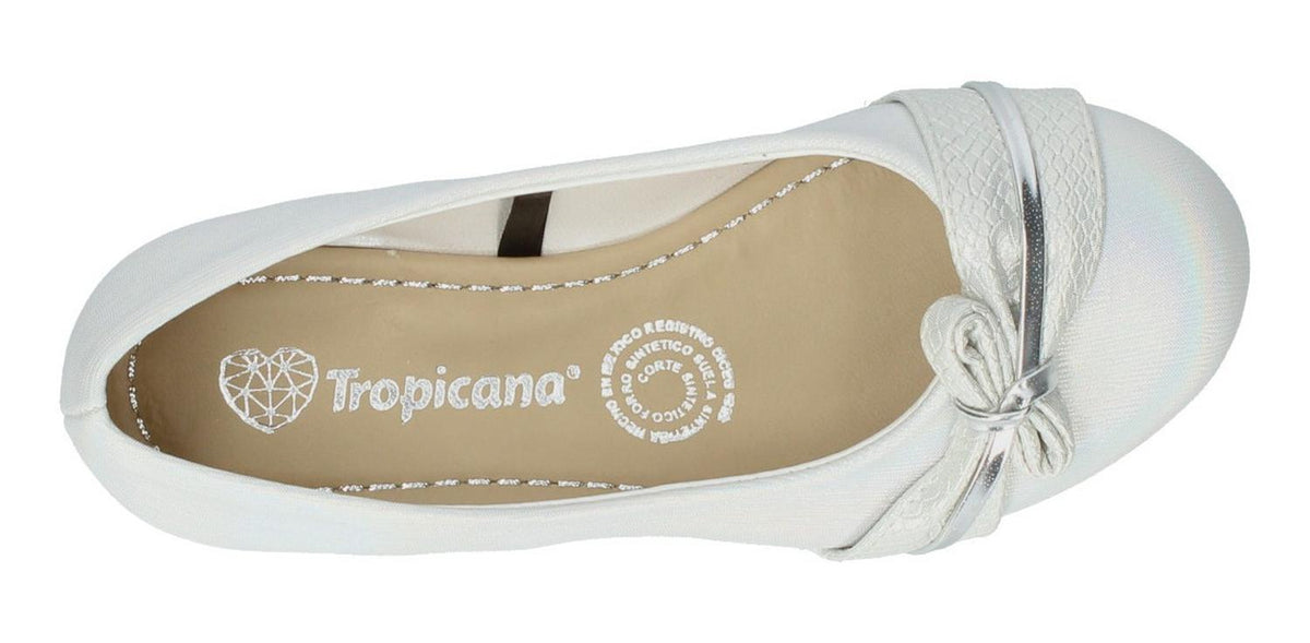 Balerina Flat Tropicana Para Niña 46039 Blanco [tro1020], foto 5 de 8