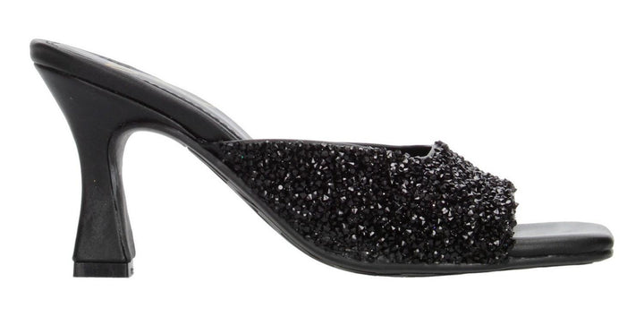Sandalias Casual Gosh Con Tacón Color Negro Para Mujer