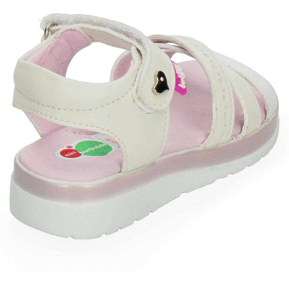 Sandalias Mini Burbujas Para Niña 14-201-s70 Blanco [mnb230], foto 4 de 10