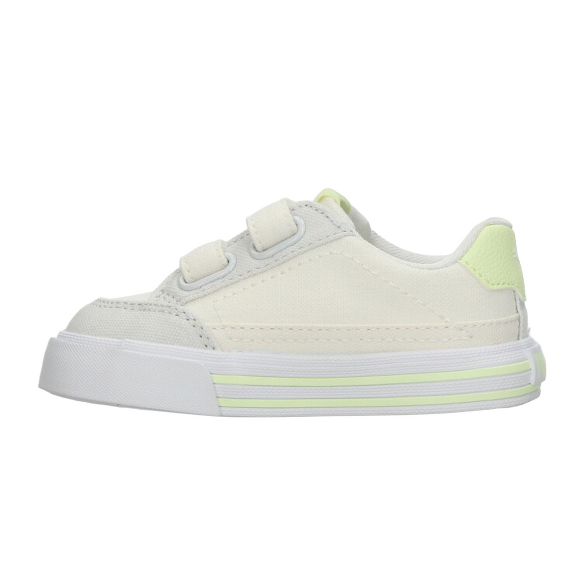 Tenis Puma Court Classic Niña Off White Casual Infantil T11-16, foto 5 de 10