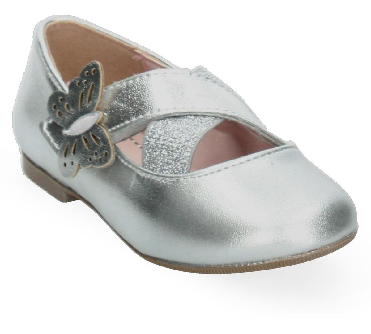 Flats Tropicana Plata Para Niña [tro1310], foto 3 de 10