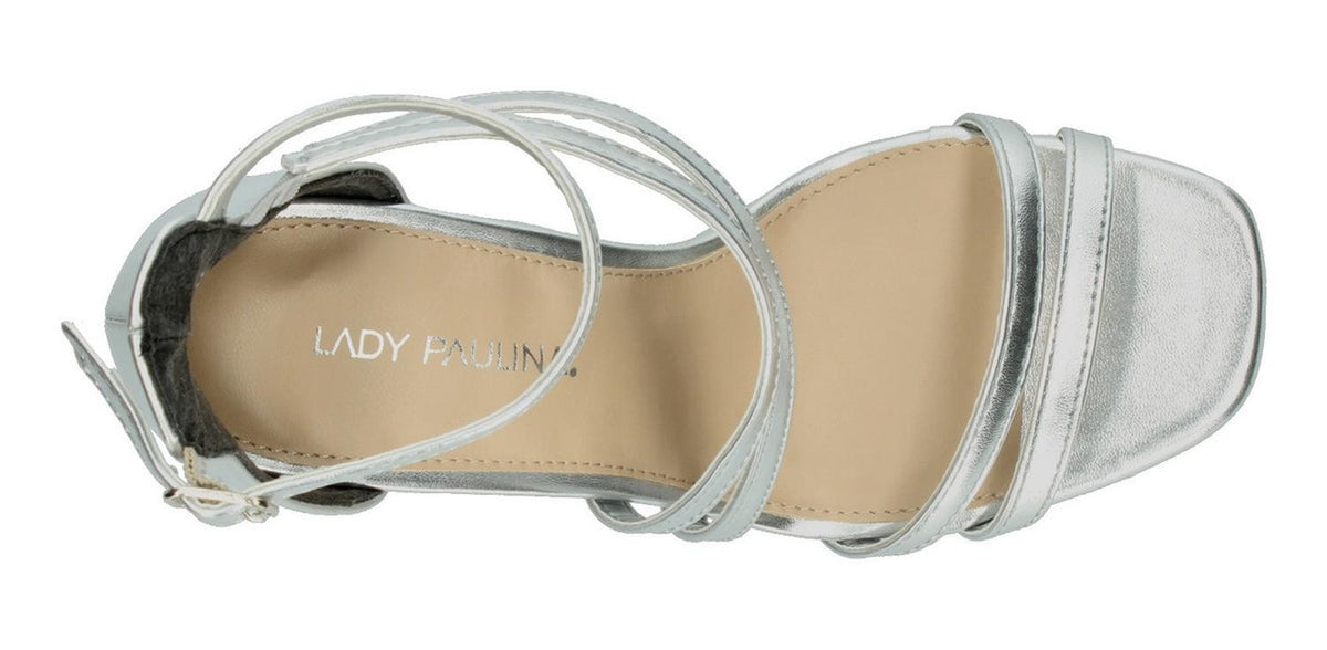 Zapatilla Paulina Dama Plata Casual Para Mujer, foto 9 de 11