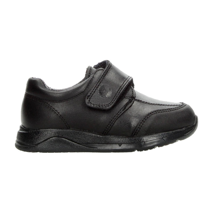 Zapato Matata Niño Negro Escolar Bebé Cinta Adhesiva Infantil T15-18