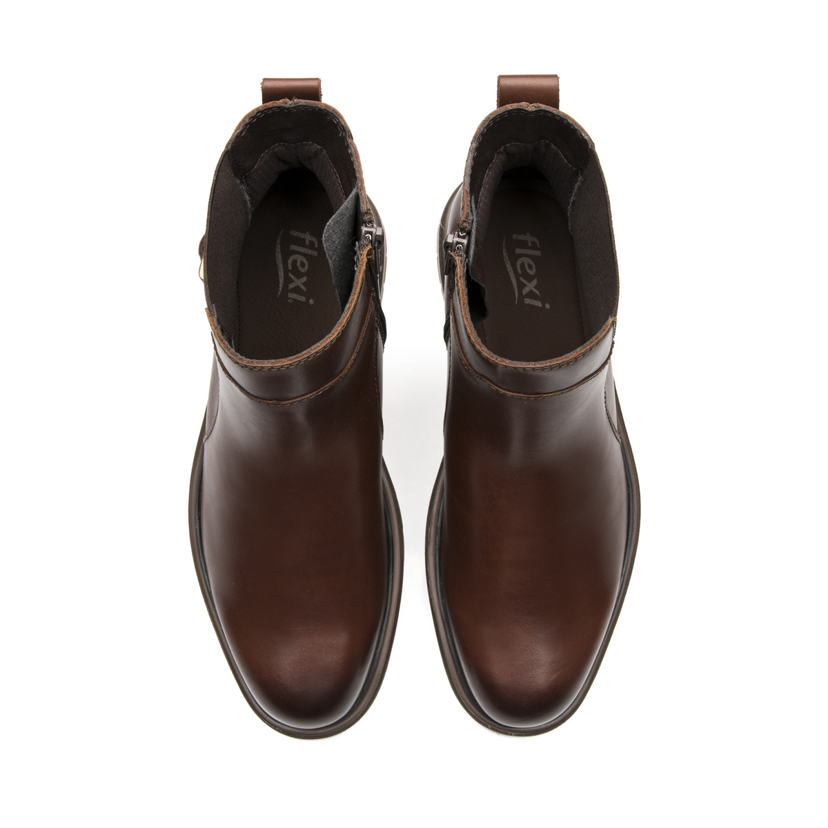 Bota Flexi Hombre Café Piel Casual Para Caballero, foto 7 de 10