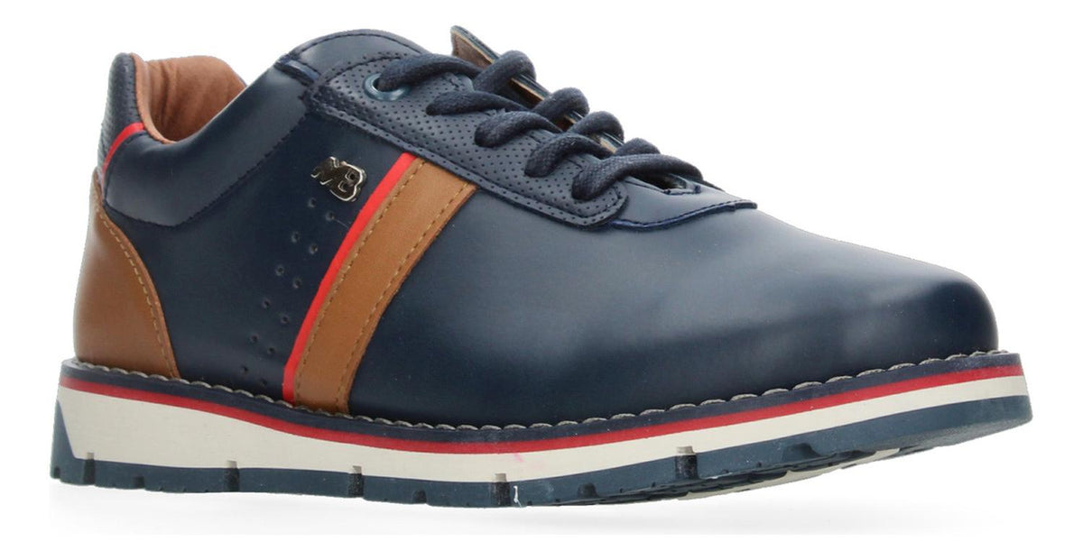 Zapato Casual Mini Burbujas Azul Para Niño [mnb258], foto 2 de 8