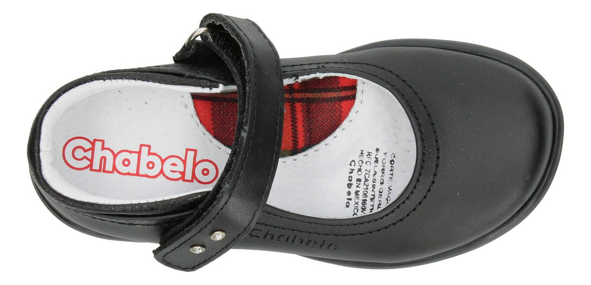 Zapato Escolar Chabelo Negro Para Niña [cbl94], foto 8 de 9