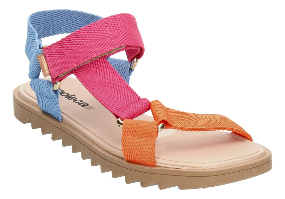 Sandalias Moleca Multicolor Para Mujer [mle28], foto 1 de 10