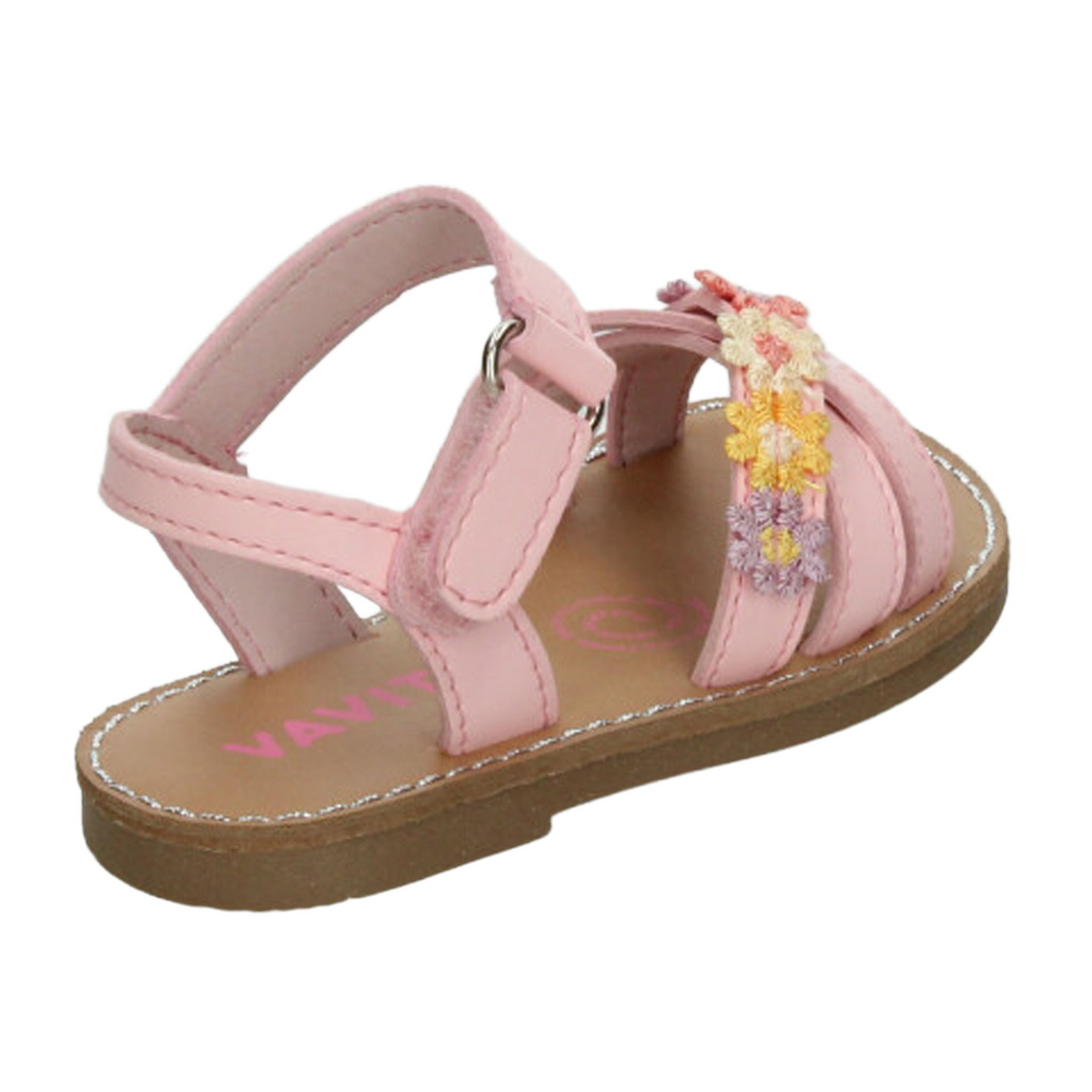Sandalias Vavito Niña Rosa Casual Infantil T15-18, foto 3 de 10