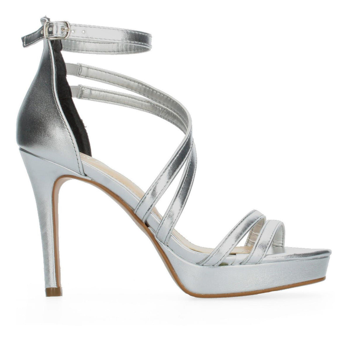 Zapatilla Paulina Dama Plata Casual Para Mujer, foto 3 de 11