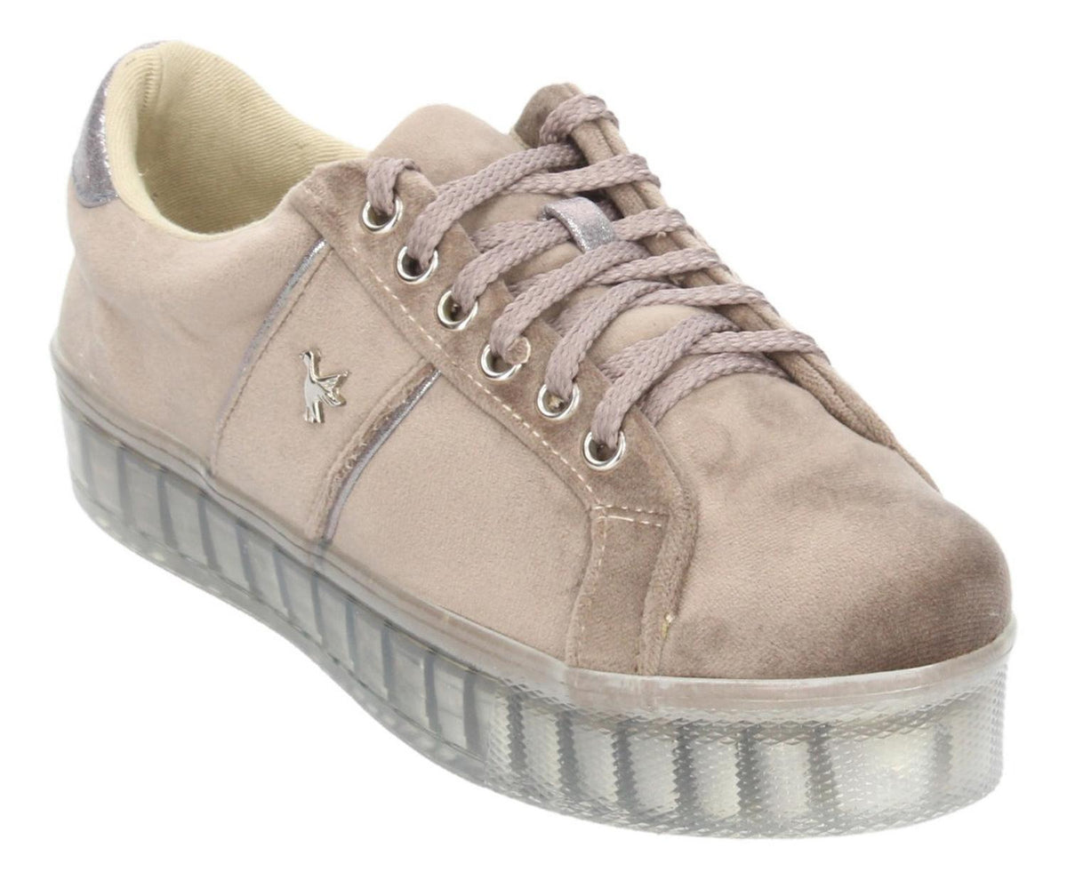 Tenis Clap Duck Para Mujer 297009 Cafe [cdu17], foto 4 de 10