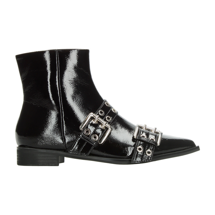 Botín Berlin Dama Negro Casual Para Mujer