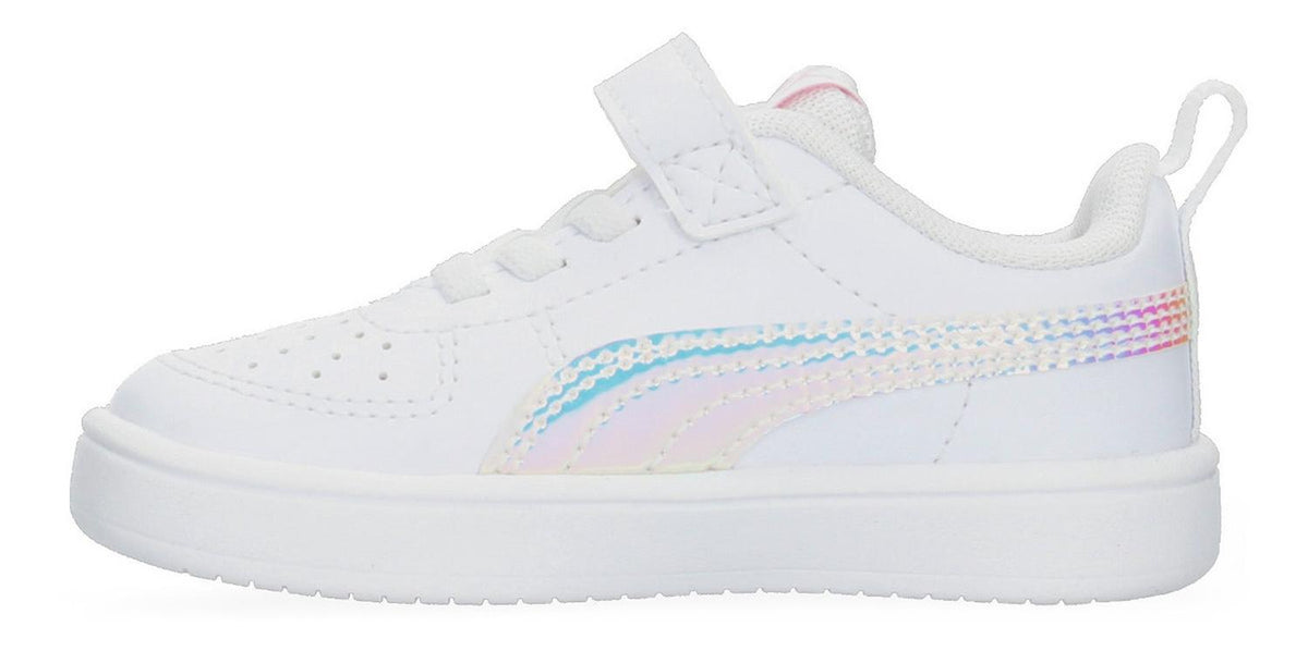 Tenis Puma Rickie Blanco Para Niño [pum622], foto 3 de 9