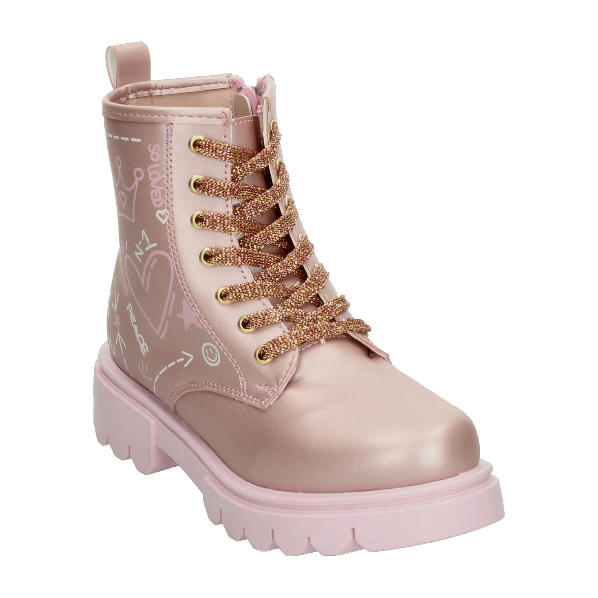Bota Jakuna Niña Bebé Rosa Casual Infantil T15-18, foto 4 de 10