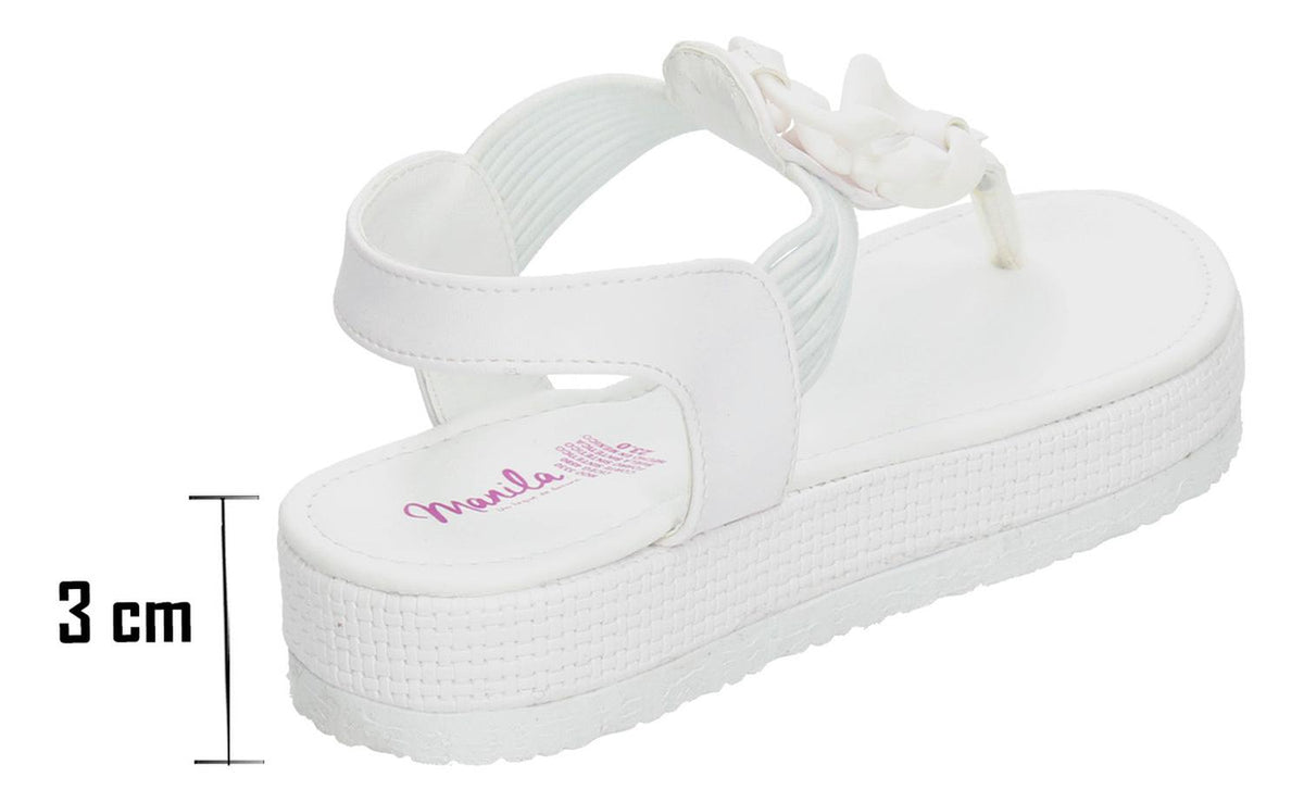 Sandalias Manila Blanco Para Mujer [mla371], foto 3 de 10