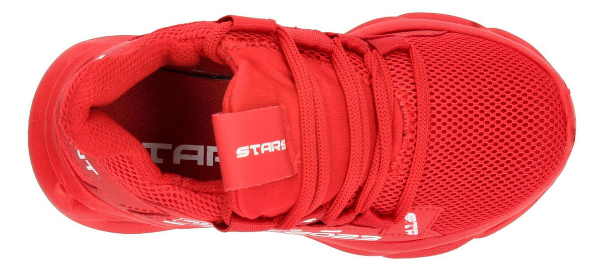 Tenis Stars Rojo Para Niño [sts197], foto 9 de 10
