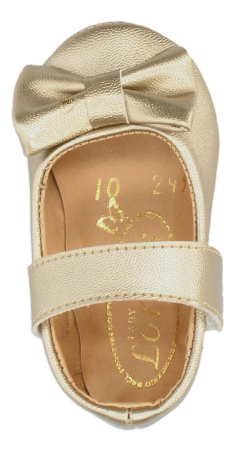 Zapato Casual Lady Loren's Para Niña 245 Dorado [ldl30], foto 8 de 10