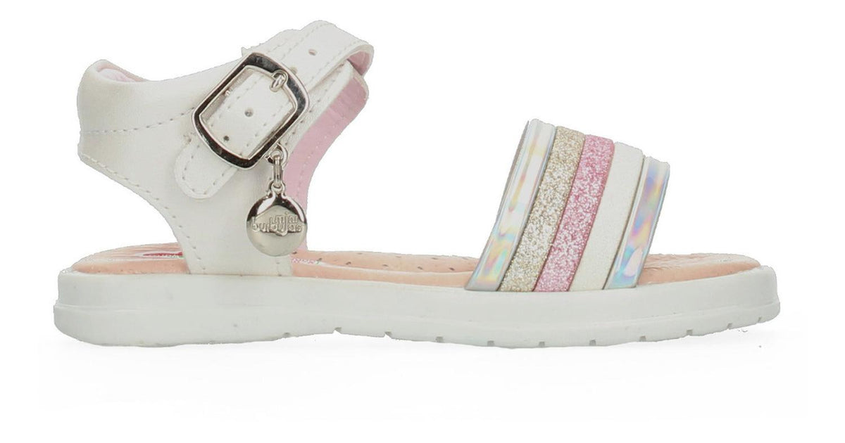 Sandalias Mini Burbujas Para Niña 14-527-s68 Blanco [mnb229], foto 2 de 10