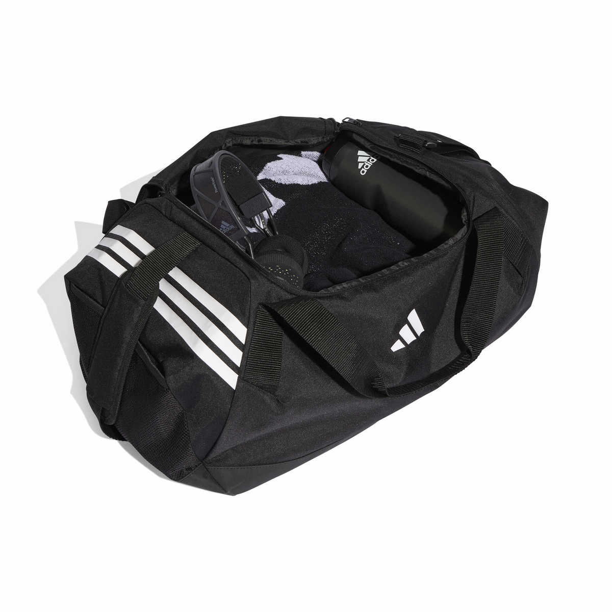 Bolsa Deportiva Adidas Tiro Negra Gimnasio Viaje Unisex 57L, foto 4 de 10