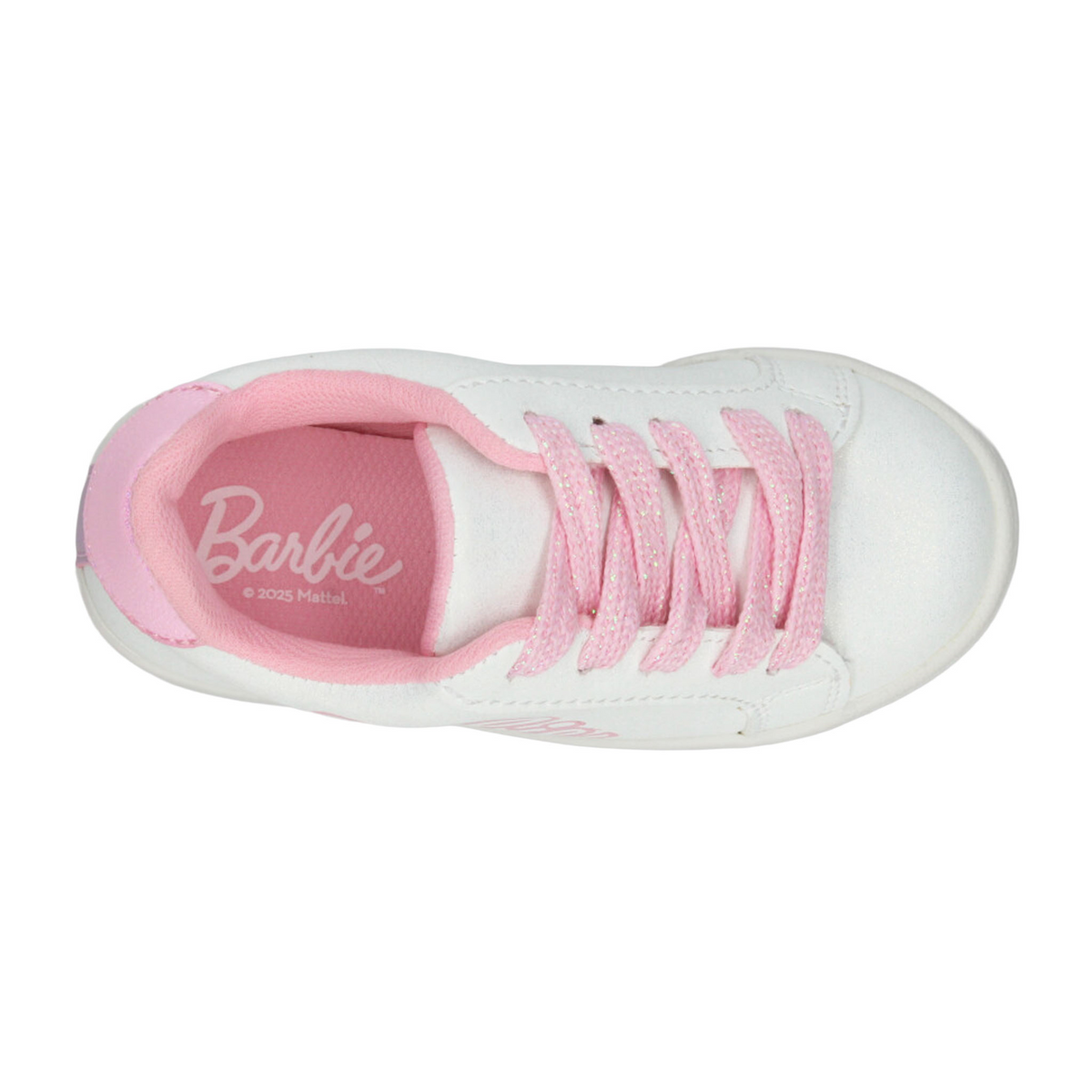 Tenis Barbie Niña Blanco Rosa Casual Infantil T15-18, foto 8 de 10