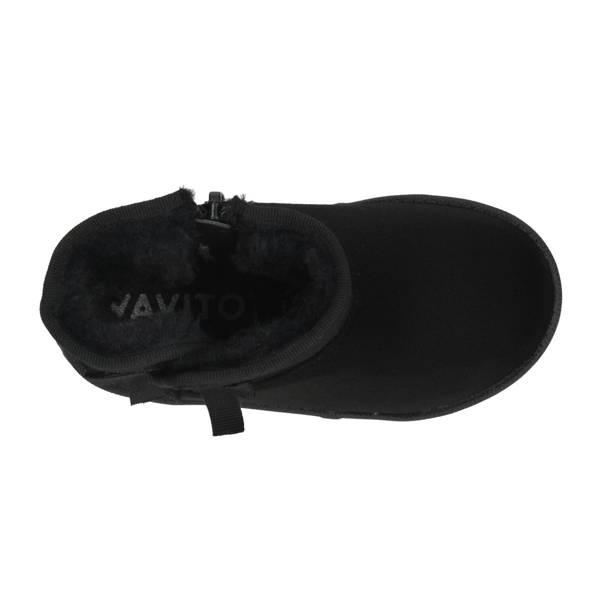 Bota Vavito Niña Negro Invierno Peluche Casual Infantil T15-18, foto 8 de 10