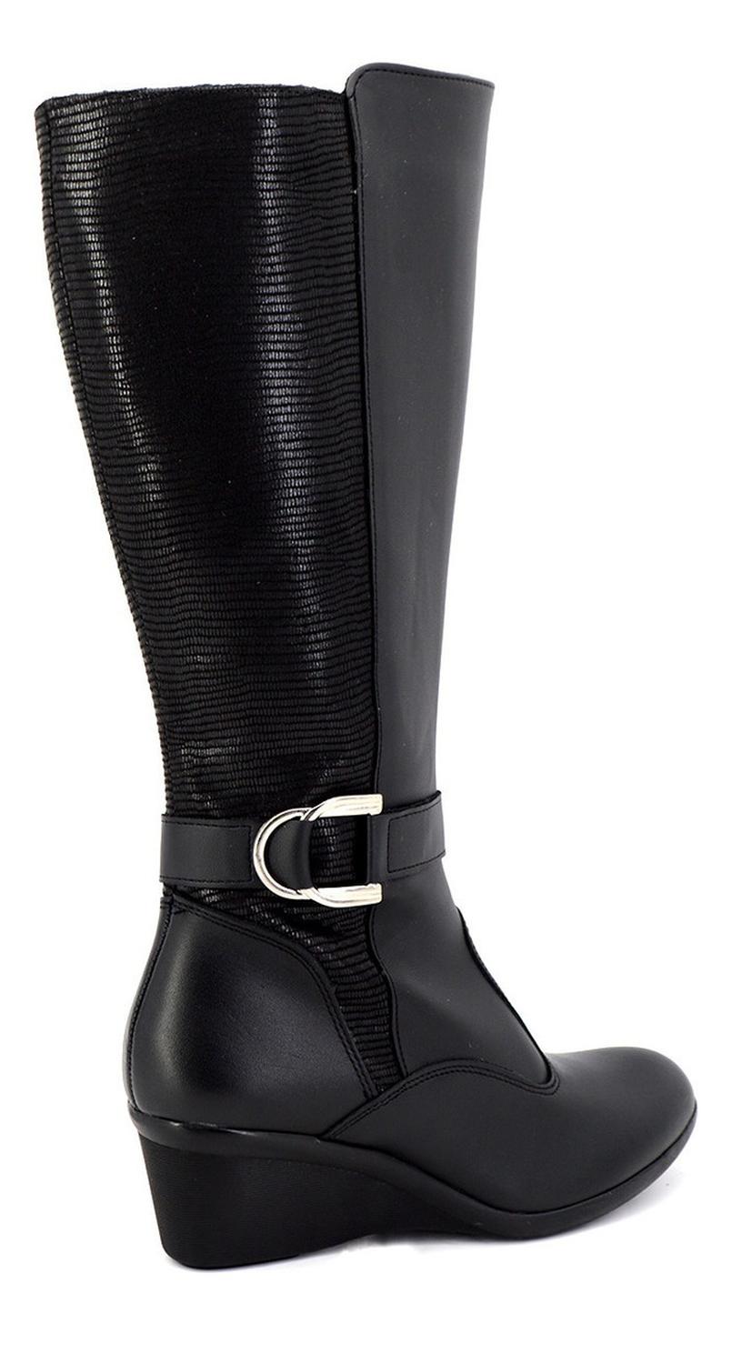 Bota Yuyin Para Mujer 99261 Negro [yuy299], foto 4 de 6