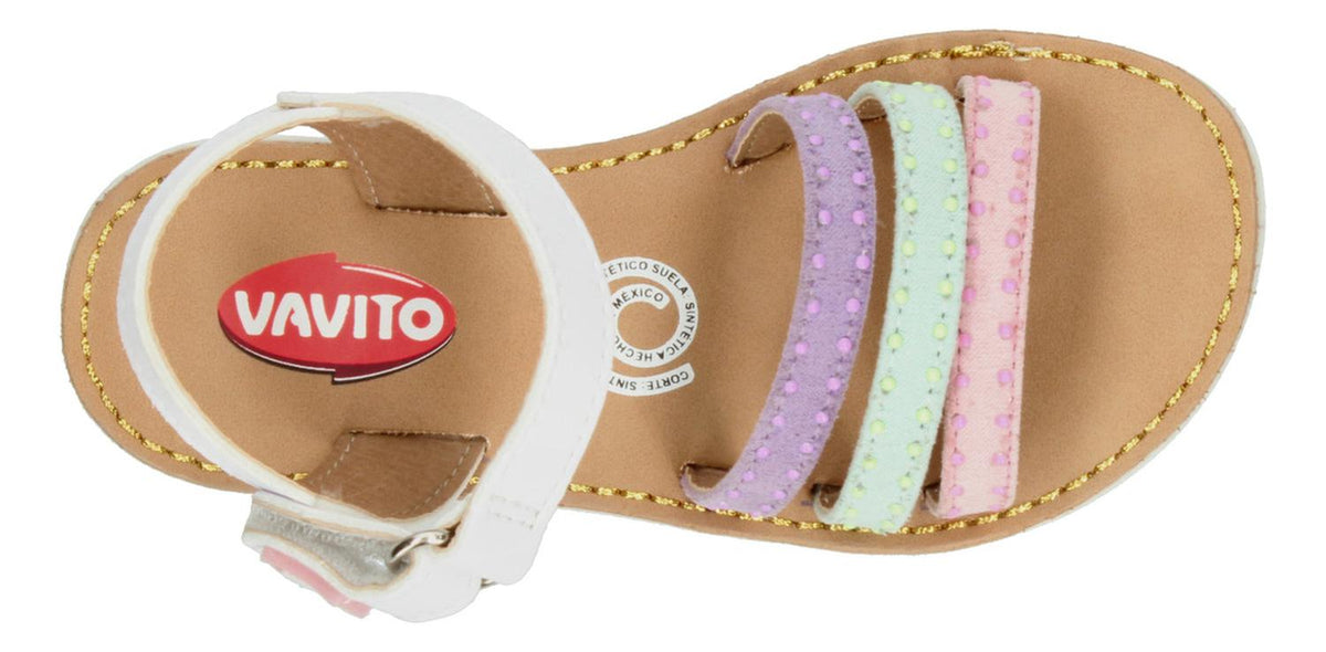 Sandalias Vavito Multicolor Para Niña [vvv1083], foto 8 de 8